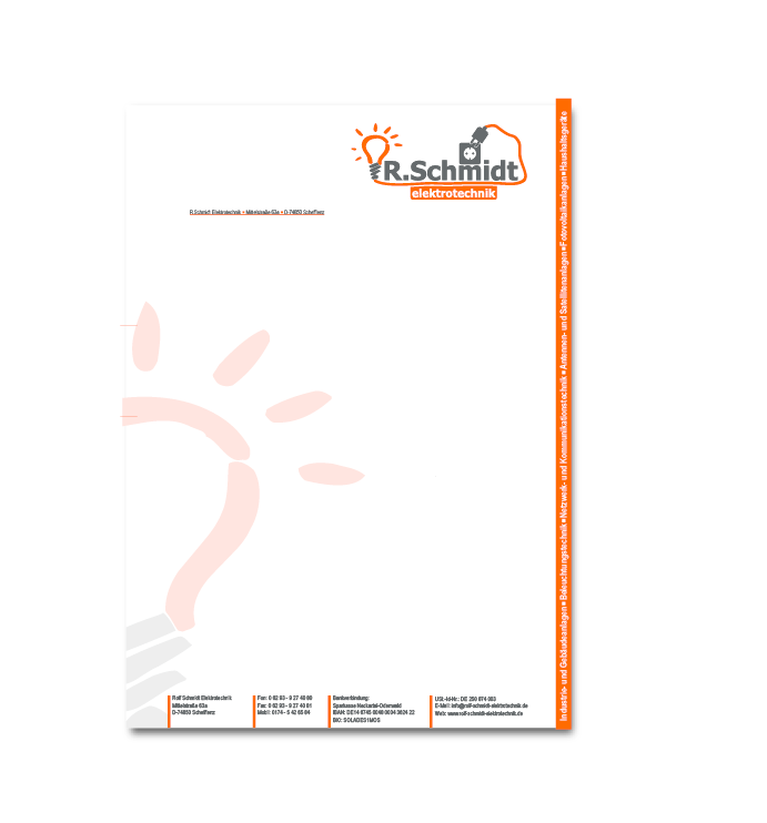 Briefpapier, Geschäftspapier